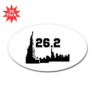 New York Marathon 26.2 Decal by Eke22