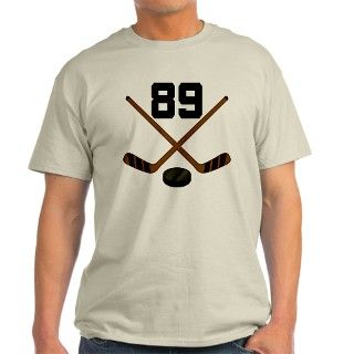Hockey Player Number 89 T Shirt by milestoneshockey