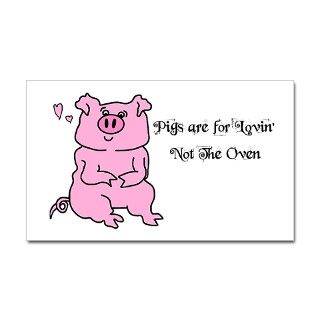 HAPPY BIRTHDAY CUTE PINK PIG Decal by blamemyparents