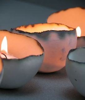 porcelain tea light bowl by sinead o moore ceramics