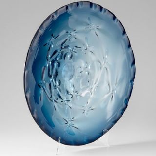 Cyan Design Blue Poole Plate in Cobalt Blue