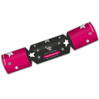 venison treat christmas cracker for dogs by billy + margot