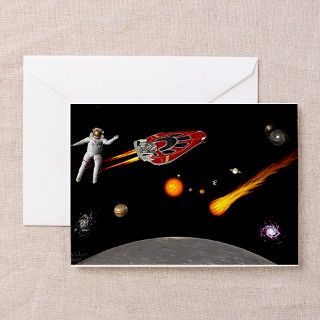 Outer Space Dreams   Greeting Cards (Pk of 10) by wylderscifi