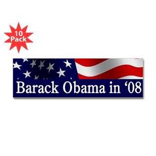Barack Obama Bumper Sticker (10 pk) by ioutlet