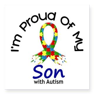 Proud Of My Autistic Son 1 Oval Sticker by Admin_CP2663969