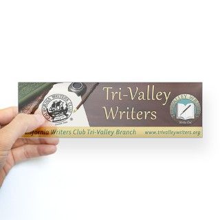 Tri Valley Writers Logo Bumper Bumper Sticker by TriValleyWriters