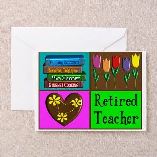 retired teacher Greeting Card by nurseii