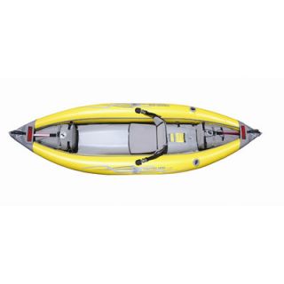 Advanced Elements Straitedge Inflatable Kayak in Yellow and Gray