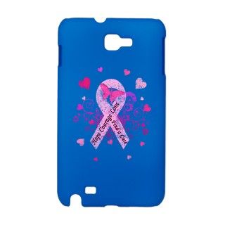 Pink Ribbon with Love Galaxy Note Case by tmktshirt