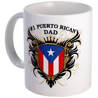 Number One Puerto Rican Dad Mug by pridegiftshop