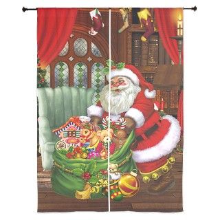 Santa Claus 84 Curtains by gatterwe