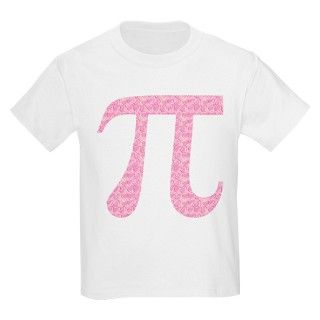Pink Heart Pi T Shirt by nature_tees