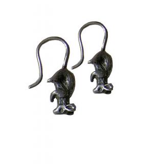 mouse hook earrings by becca jewellery