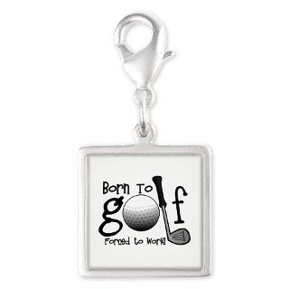 Born to Golf, Forced to Work Charms by shakesports