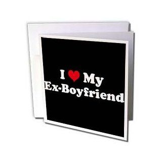 gc_16593_2 Mark Andrews ZeGear Love   I Love My Ex Boyfriend   Greeting Cards 12 Greeting Cards with envelopes  Blank Greeting Cards 