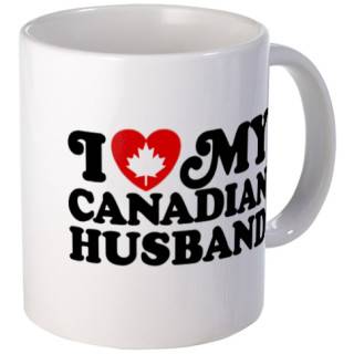 I Love My Canadian Husband Mug by spunketees