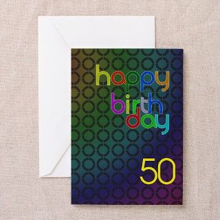 50th Birthday card for a man Greeting Cards (Pk of by SuperCards