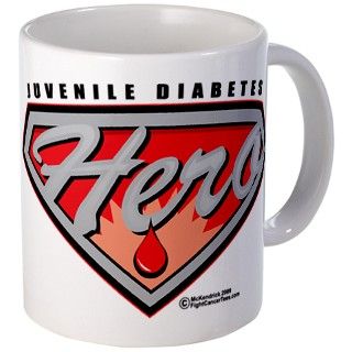 Juvenile Diabetes Hero Mug by mattmckendrick
