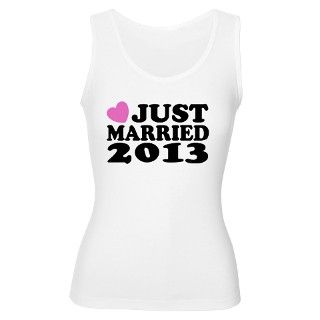 Just Married 2013 Womens Tank Top by endlesstees