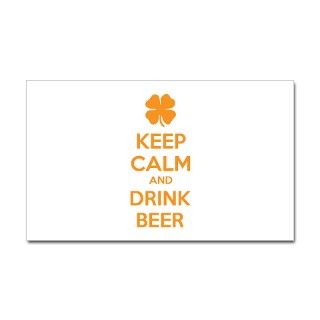 Keep calm and drink beer Decal by Designalicious