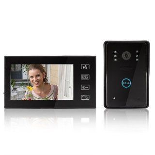 NEEWER 2.4GHz 7" TFT DVR Video Night Vision Wired Door Bell Phone Intercom Camera SY806MJ11  