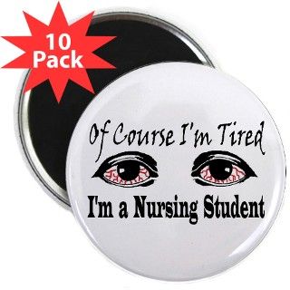 Nursing Student 2.25 Magnet (10 pack) by studentnurse101