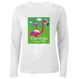 Flamingo a Pink Thing T Shirt by studiogumbo