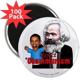 Reject Obammunism anti Obama 2.25 Magnet (100 pac by rightleaning