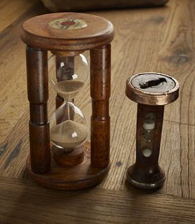 handmade wooden bobbin tea break timer by the original home store