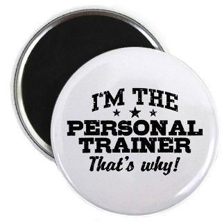 Funny Personal Trainer Magnet by niftetees