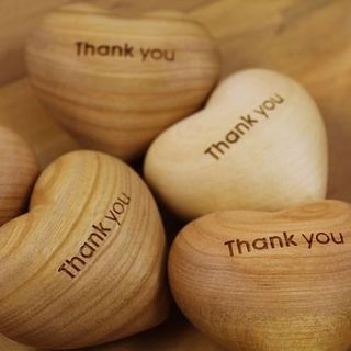 wooden friendship message hearts by nest
