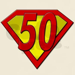 Super 50, 50th Gifts T Shirt by 30405060