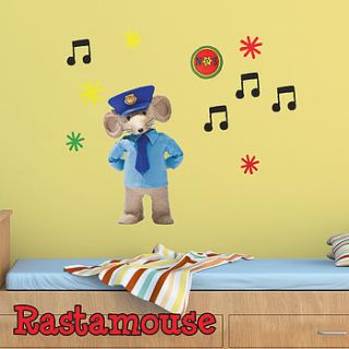 rastamouse wensley dale wall sticker by the binary box