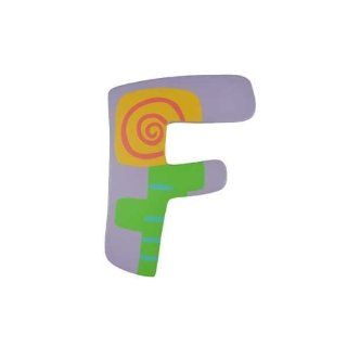 Wooden Letter   F  Pastel   Childrens Wall Decor