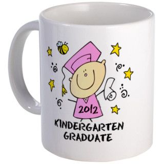Cute Girl Kindergarten Grad 2012 Mug by pinkinkart