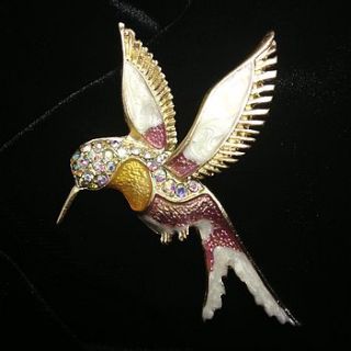 vintage art deco bird brooch by iamia
