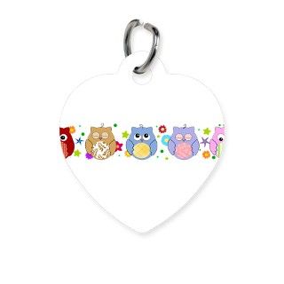 cute owls Pet Tag by InspirationzStore