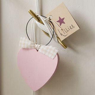 classic heart decoration by lillies