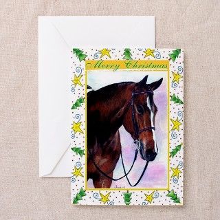 Quarter Horse Hunter Christmas Greeting Cards (Pk by TheHomesteadCountryGifts