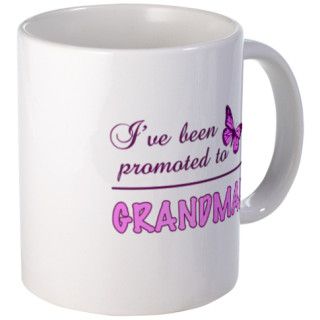 Promoted To Grandma Mug by billiejogifts