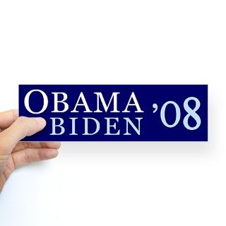 Obama Biden 08 Bumper Bumper Sticker by landoverbaptist