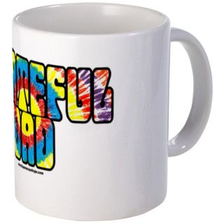 Grateful DAD (tie dye) Mug by EsperanzasHope