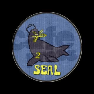 Seal Team 2(basic) Round Sticker by psychochic