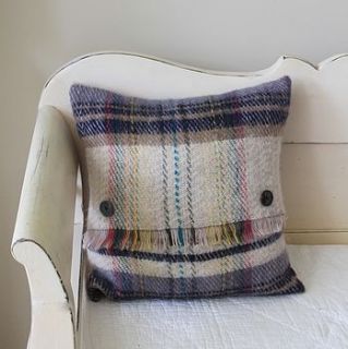 welsh wool cushion by ella james