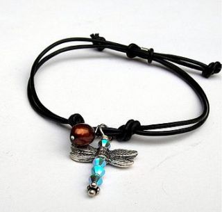 personalised dragonfly bracelet by claire gerrard designs