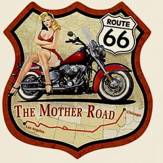 Route 66 The Mother Road T Shirt by Admin_CP3367077