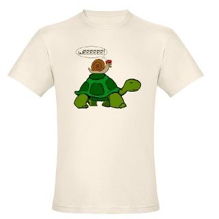 Snail on Turtle T Shirt by Designs_by_V_TeensKidsandBaby