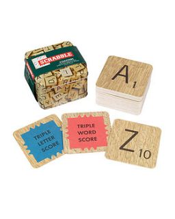 scrabble coasters by kiki's gifts and homeware