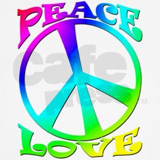 psychedelic peace sign Tee by tshirts_gifts