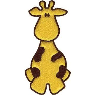 Wrights Especially Baby Iron On Appliques Yellow/Brown Giraffe 2"X4" 1/Pkg